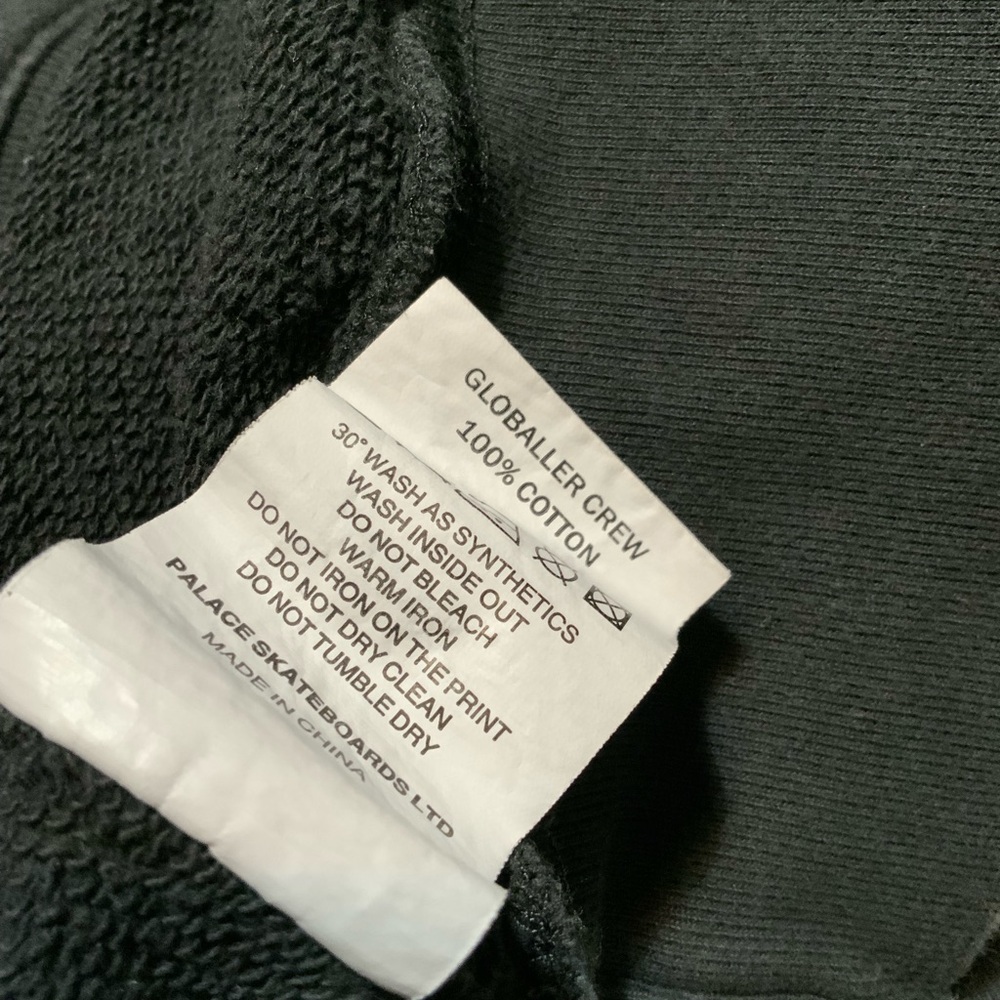 Palace Skateboards Globaller World Tour Terry Cotton Crewneck Sweatshirt - Picture 9 of 11